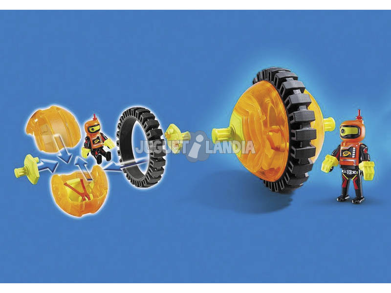 Playmobil Speed Roller Naranja 9203