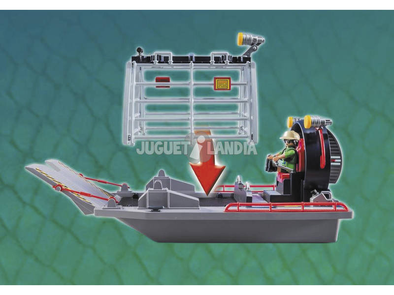 Playmobil Hidrodeslizador Con Jaula 9433
