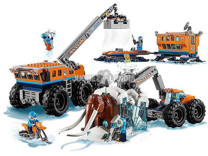 Lego City La Base Arctique d'Exploration Mobile 60195