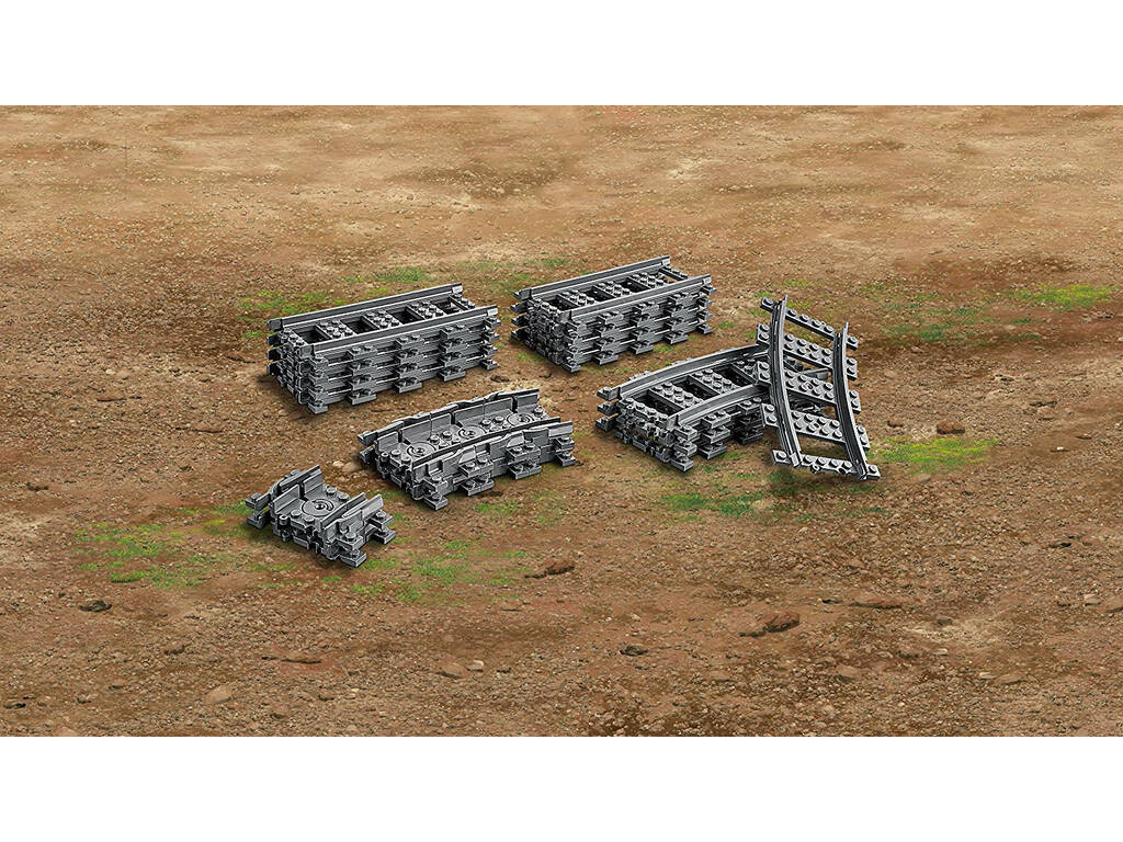 Lego City Rails Droits et Courbés 60205