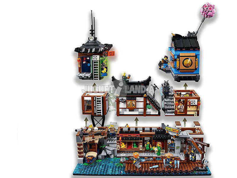 Lego Ninjago Muelles de la Ciudad 70657