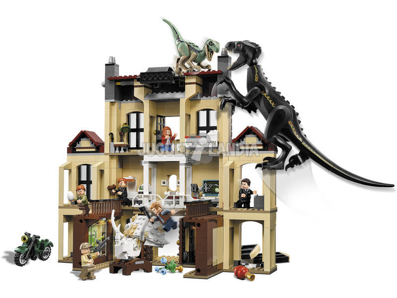 Lego Jurassic World Attacco dell'Indoraptor al Lockwood Estate 75930