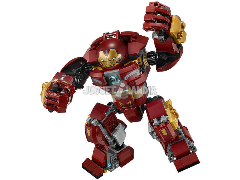  Lego Super Heróis Incursão Demolidora do Hulkbuster Smash-Up 76104