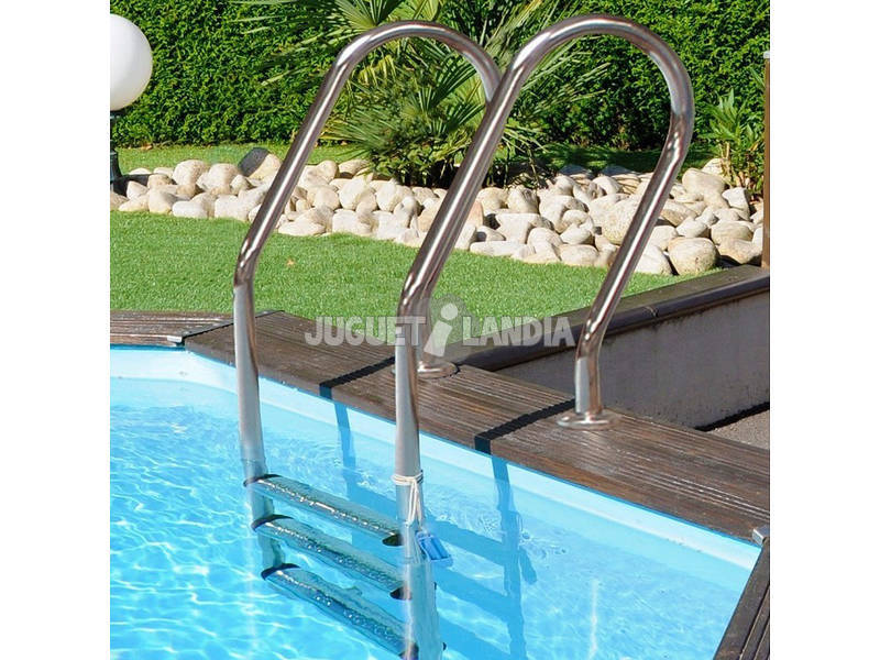 Piscina Oval Madeira Cannelle 551x351x119 Cm. Gre 790087