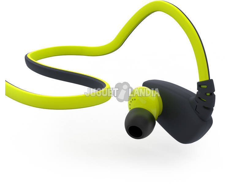 Fones de ouvido Sport 3 Bluetooth cor amarela energia sistema 429288