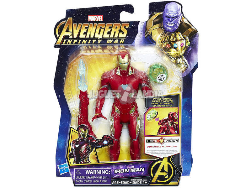 Avengers Infinity War Figurine 15 cm avec Accessoire Hasbro E0605