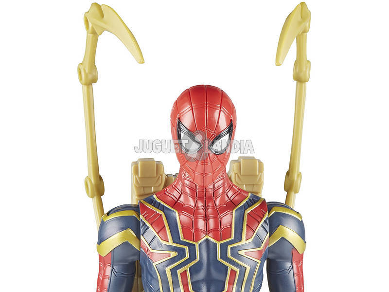 Avengers Figura Iron Spider 30 cm. Y Mochila Power FX Hasbro E0608