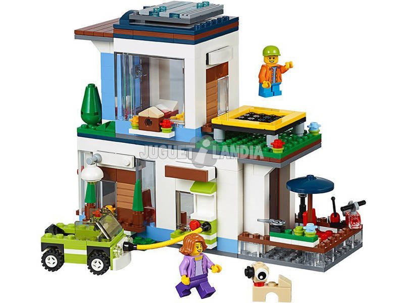 Criador de Lego Modern House 31068