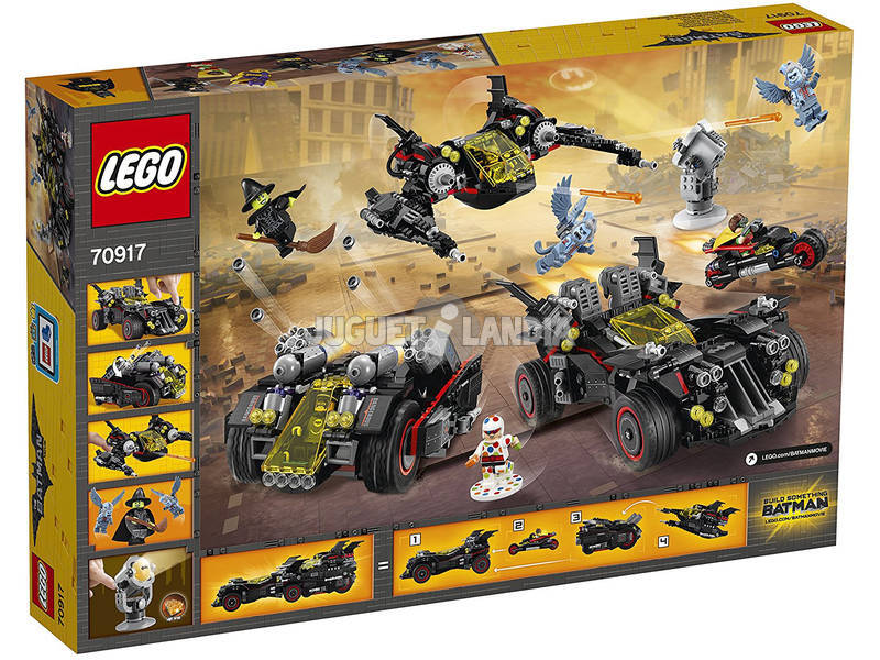 Lego Batman Filme Batmovil Aprimorado 70917