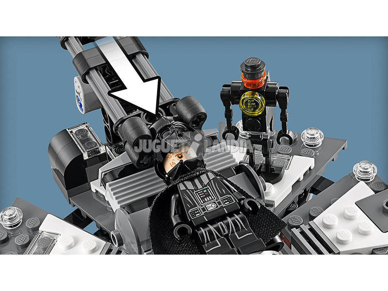Transformação de Lego Star Wars Darth Vader 75183