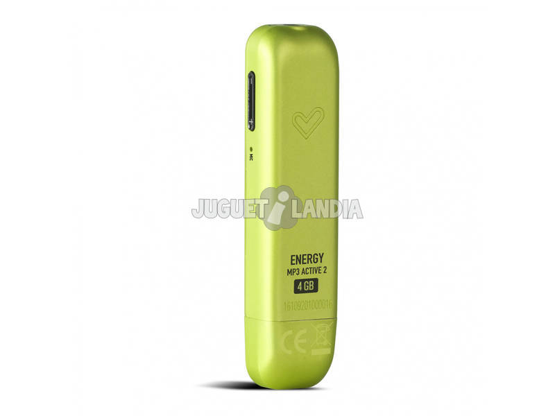 Energy MP3 Active 2 Neon Verde 4GB 