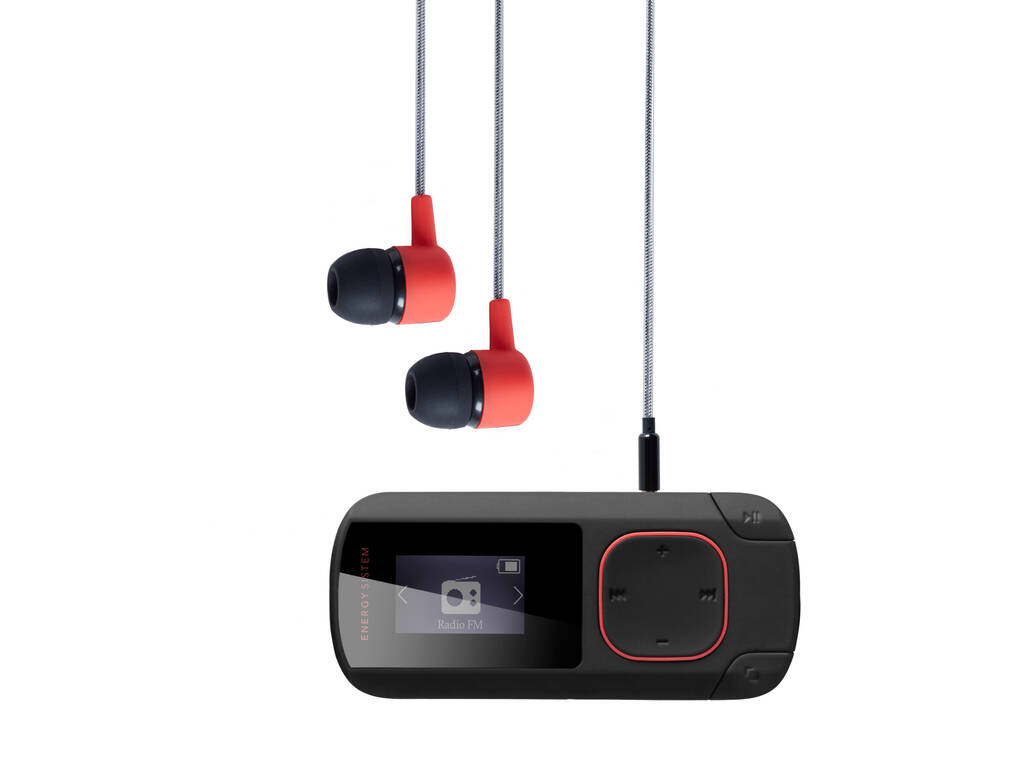  Energy MP3 Clip Bluetooth Coral 8GB, Radio FM y microSD