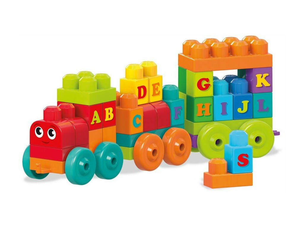 Tren de Aprendizaje Mega Bloks ABC Mattel DXH35
