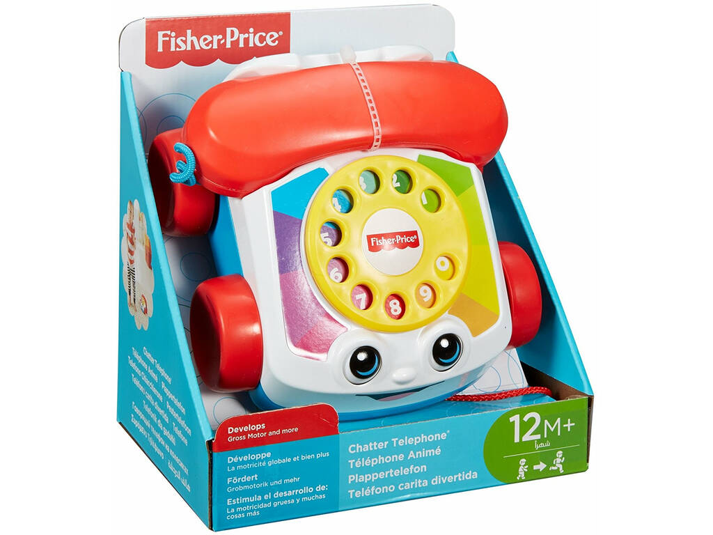 Fisher Price Teléfono Carita Divertida Mattel FGW66