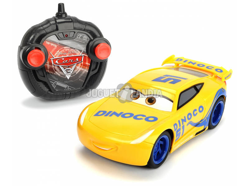 Cars 3 Radio Contrôle Turbo Racer 1:24 Simba 84003