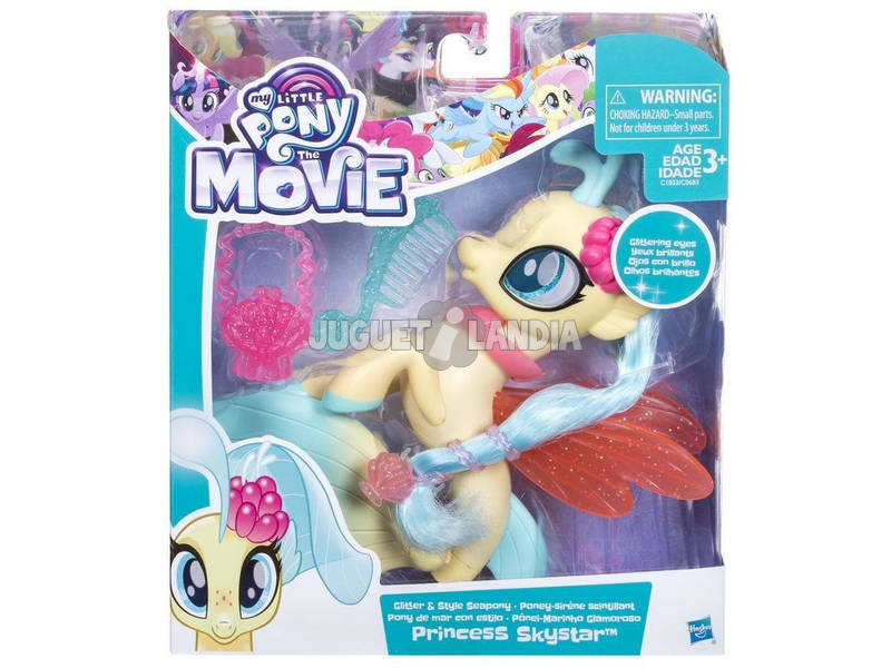 My Little Pony Poney Sirènes Yeux de Cristal Hasbro C0683EU4