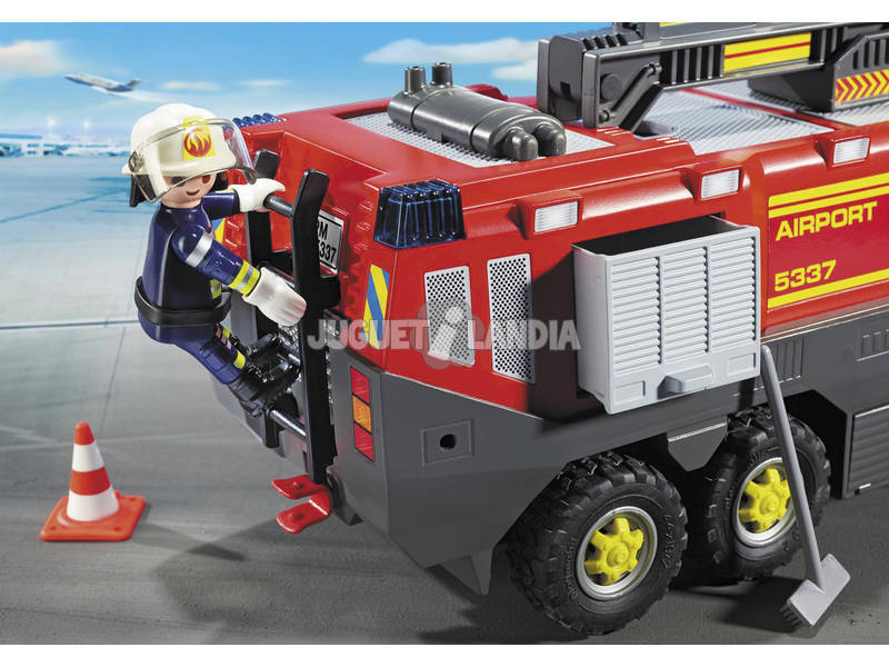 Playmobil Camion de Pompiers Aéroportuaire