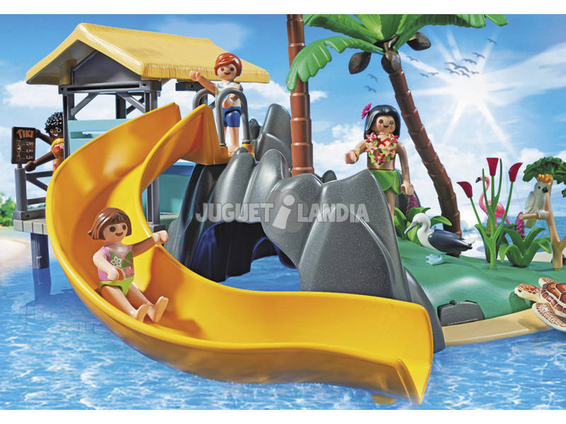 Playmobil Ile avec Vacanciers 6979
