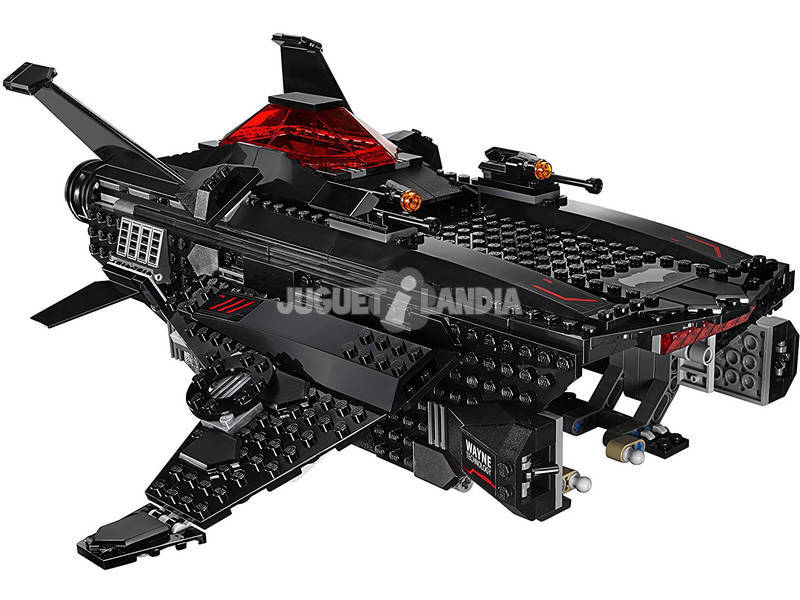 Lego SH Flying Fox, Attaque Aérienne de la Batmobile