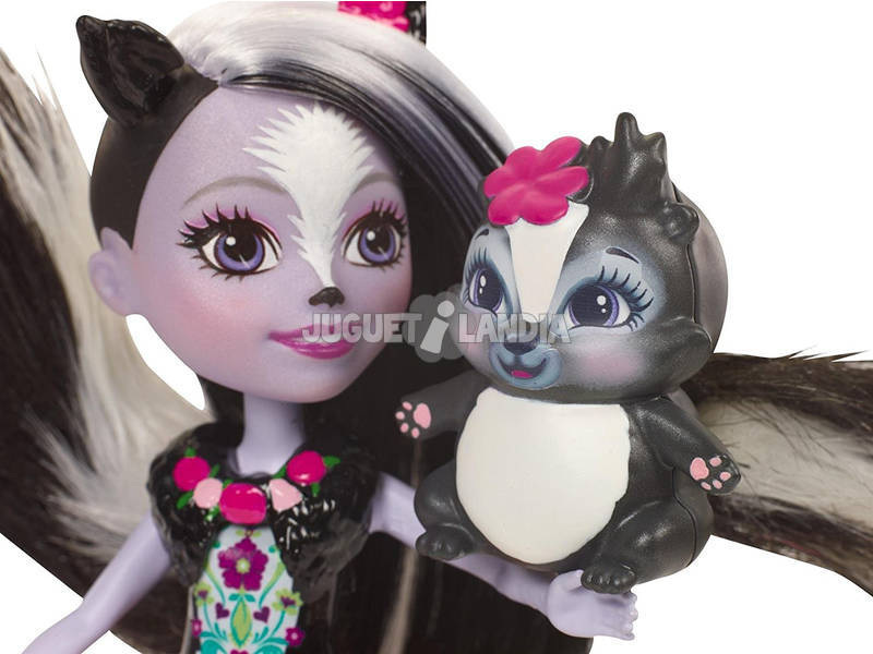 Enchantimals Puppe und Maskottchen Stinktier MattDYC75