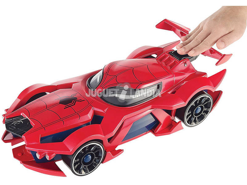 Hot Wheels Auto Spiderman Launcher Mattel FGL45