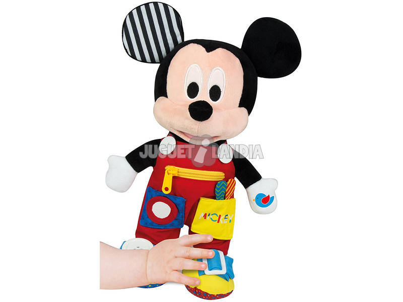 Mickey Mouse Peluche Prima Infanzia Clementoni 