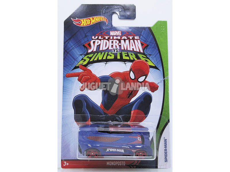 Hot Wheels Véhicules Spiderman
