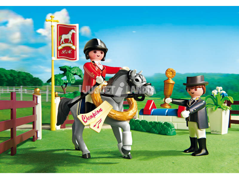 Playmobil compétition de chevaux