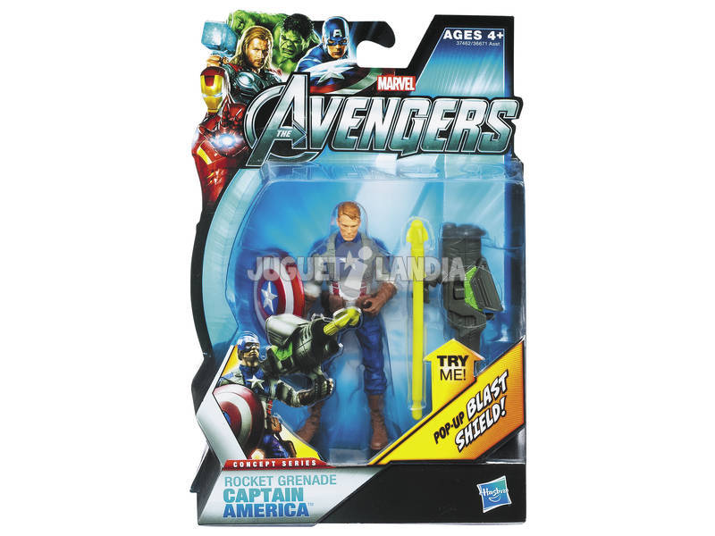 Avengers figuras de acción de 9 cm.