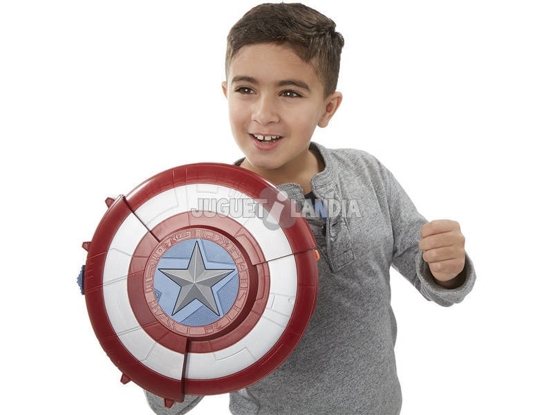 Capitán América Escudo Lanzador Nerf