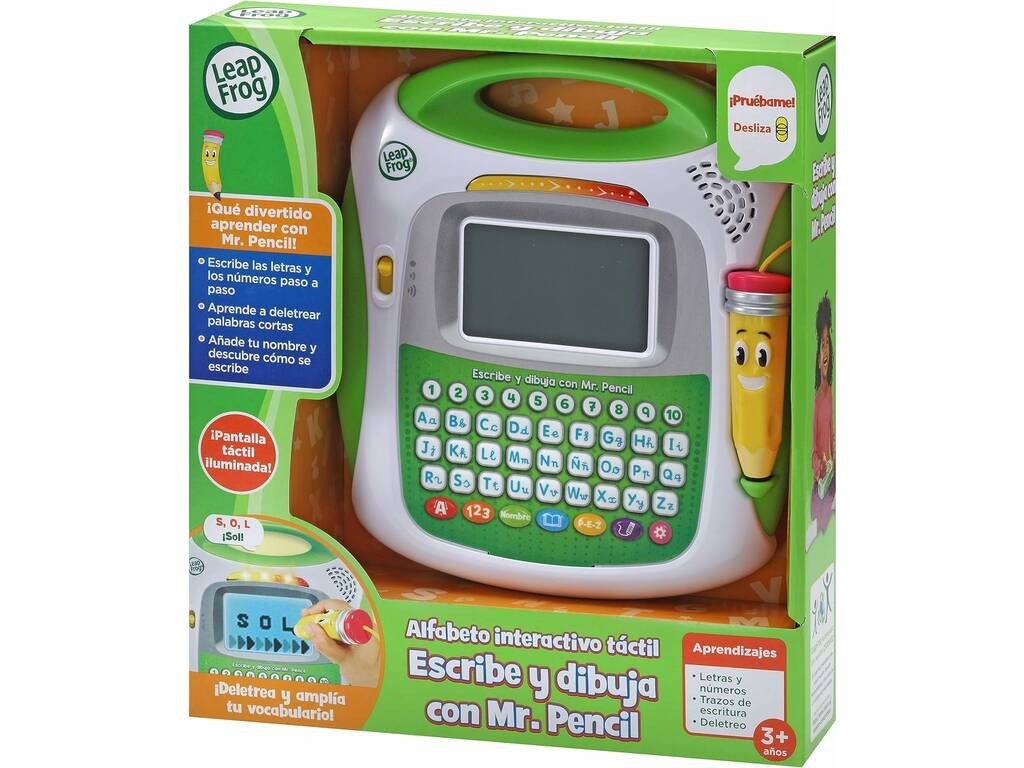Crayon Leap Frog Interactive Touch Alphabet Write & Draw Vtech 80-617022