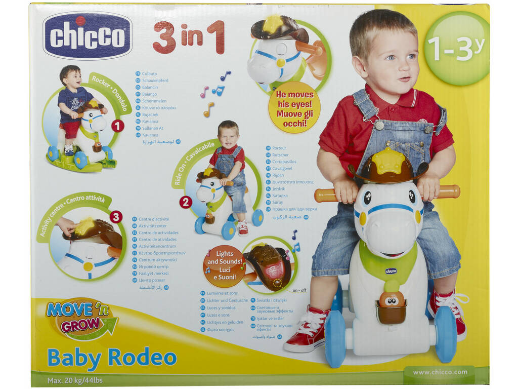 Carrinho de Empurrar Baby Rodeio Chicco 7907