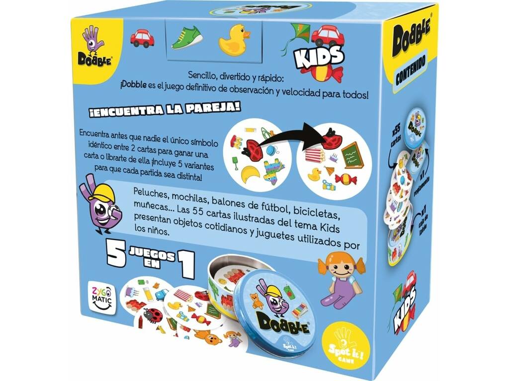 Dobble Kids Asmodee DOKI01ES