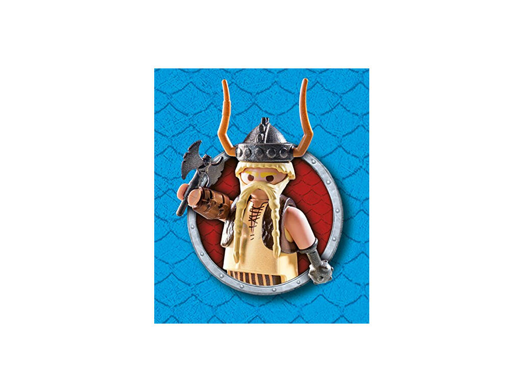 Playmobil Dragons Skaracchio con lanciatore di pecore 9461