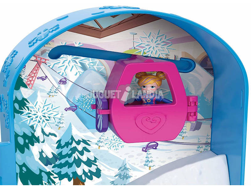 Polly Pocket Cofre Refugio de Nieve Mattel FRY37