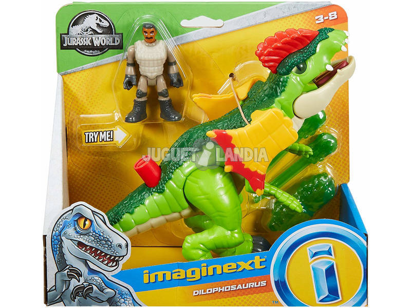 Jurassic World Imaginext Figurines et Dinosaures Mattel FMX88