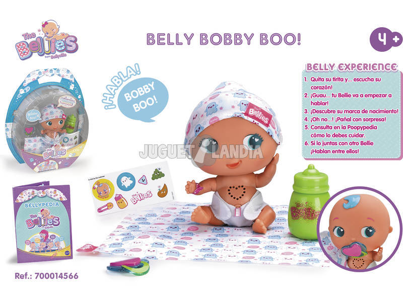 The Bellies: Bebé Bobby- Boo Famosa 700014566