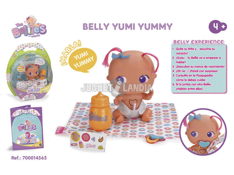 The Bellies: Bebé Yumi-Yummy Famosa 700014565