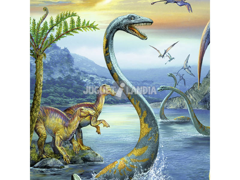 Puzzle Dinossauros 3x49 Peças Ravensburger 9317