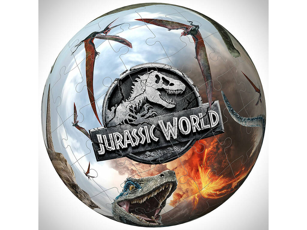 Jurassic World 3D Puzzleball 72 pezzi Ravensburger 11757