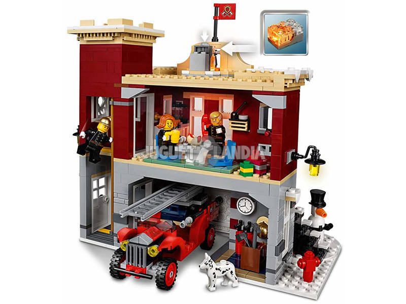 Lego Creator Caserne de Pompiers de Noël 10263