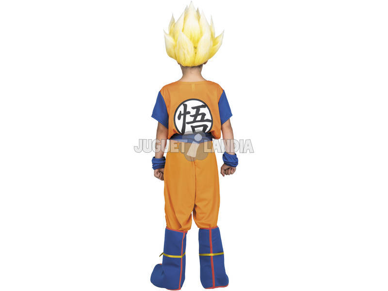 Déguisement Enfants M Dragon Ball Super Je veux être Goku Super Saiyan
