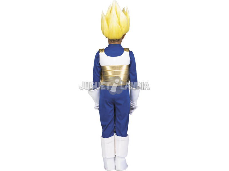 Kostüme für Kinder M Dragon Ball Super ich möchte Super Saiyajin Vegeta sein