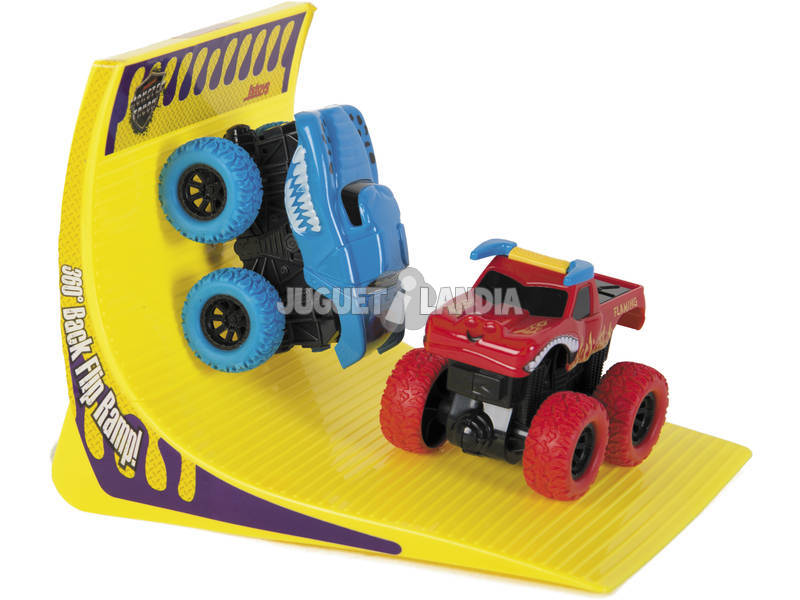 Hot Wheels Monster Trucks - Monster Mover +3 Veículos Caminhões