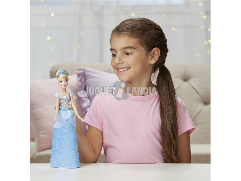 Muñeca Princesas Disney Cenicienta Brillo Real Hasbro E4158EU40