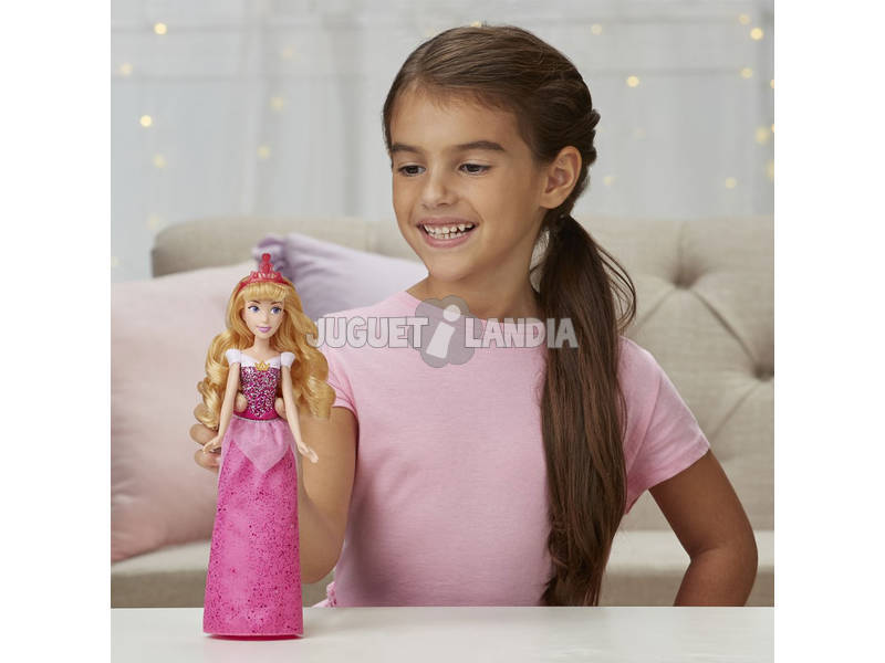 Muñeca Princesas Disney Aurora Brillo Real Hasbro E4160EU40