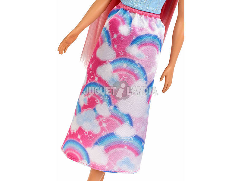Barbie Penteados Dreamtopía Loira Mattel FXR94