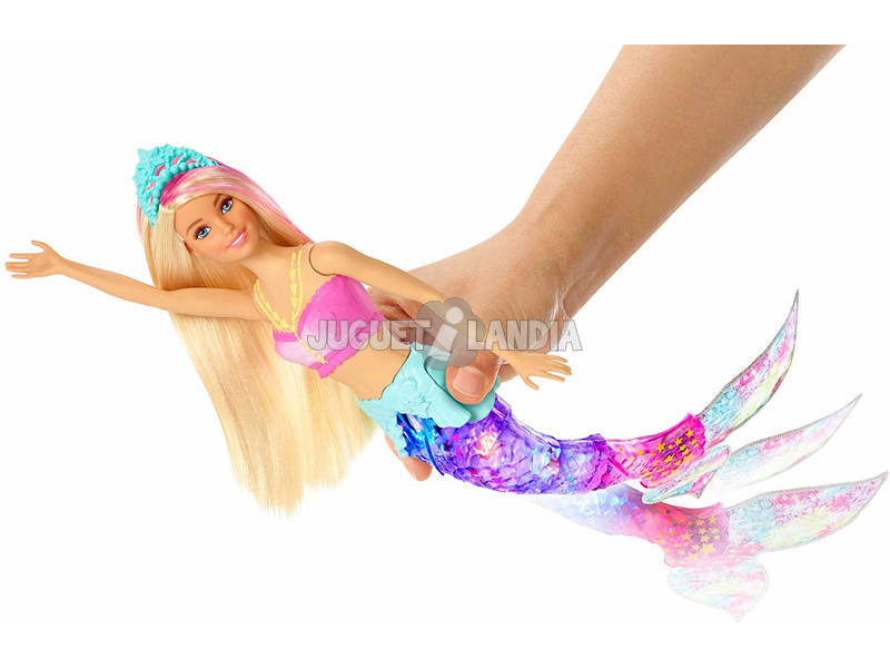 Barbie Dreamtopía Sirena Nada y Brilla Mattel GFL82