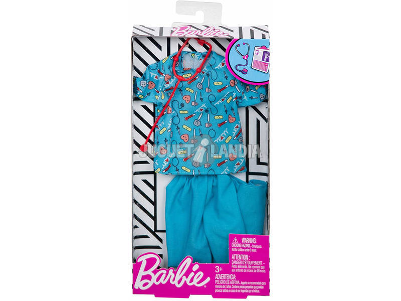 Barbie Modas Ken Profissões Mattel FXJ49