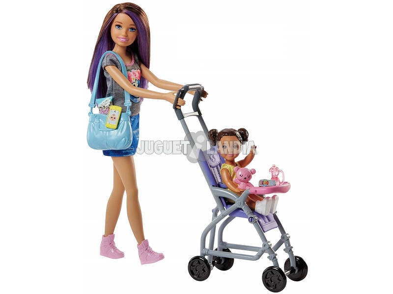 Barbie Skipper Babysitters Canguro De Bebés Mattel FHY97